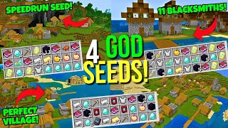 🔥SEEDS Best Seeds for Minecraft 121 Bedrock Edition best survival seeds [upl. by Eocsor]