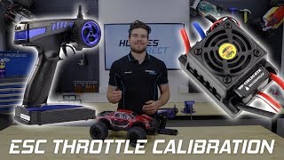 How to Calibrate a Brushless Hobbywing ESC in your RC Car [upl. by Lohner]