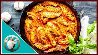 How To Make Paprika Cream Chicken  Chicken With Creamy Paprika Sauce [upl. by Enyawd176]