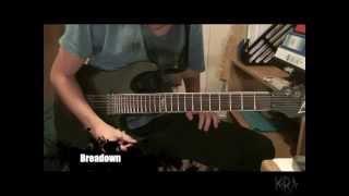 Korn  Good God Guitar Tutorial w Tabs by Kirjai [upl. by Karlow]