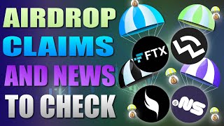 ⚠️ Airdrop Claims amp News of November 2nd Week ⚠️ [upl. by Bible134]