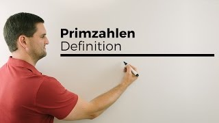 Primzahlen Definition  Mathe by Daniel Jung [upl. by Asyal]