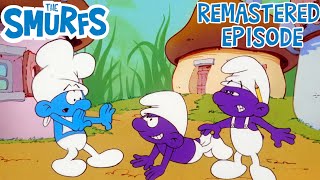 The Purple Smurfs • REMASTERED EDITION • The Smurfs • Cartoons For Kids [upl. by Ellehcsar]