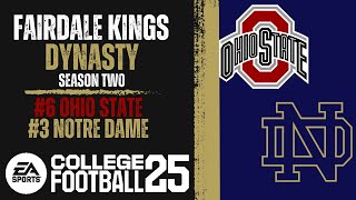 FAIRDALE KINGS 6 OHIO STATE  3 NOTRE DAME LIVE STREAM [upl. by Nymzaj]