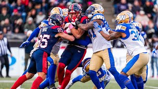 Game Recap Winnipeg Blue Bombers vs Montreal Alouettes  Week 21 [upl. by Llekcor]