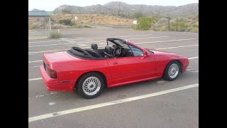 1991 Mazda RX7 FC3C Convertible review [upl. by Ziladnerb]