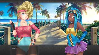 polly amp zoey all date events Huniepop 2 Double date [upl. by Aninnaig369]