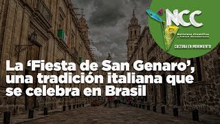 La ‘Fiesta de San Genaro’ una tradición italiana que se celebra en Brasil [upl. by Merril]