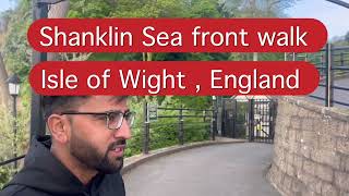 Englandisle of wight  walking tour Shanklin town and sea front The island tour [upl. by Gleeson]