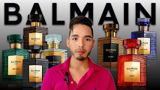 BALMAINS NEW Fragrance Collection Review [upl. by Kara]