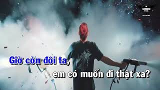 Karaoke Một Đêm Say X Remix  Thịnh Suy l Beat Chuẩn TNK [upl. by Fullerton]