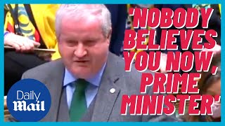 Sue Gray report MP Ian Blackford KICKED OUT of Commons for Boris Johnson criticism [upl. by Moorefield]