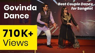 Govinda Mix Dance  Govinda Style Dance  Govinda Songs  Sangeet Dance  Couple Dance  Funny Dance [upl. by Itsym]