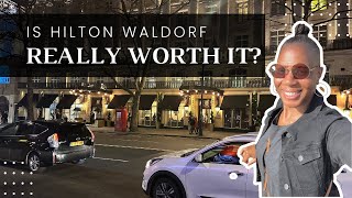 Luxury Stay at Waldorf Hilton London Hotel amp Food Experience 🏨🍽️quot [upl. by Ailekat]