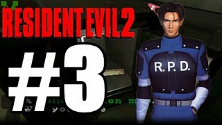 Resident Evil 2 Leon B W Commentary P3  SHOOT THE J [upl. by Kinnie652]