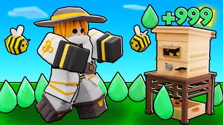 The ULTIMATE EMERALD FARM With Free BEEKEEPER Roblox Bedwars [upl. by Obocaj717]