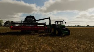 🚜Żniwa rzepaku FS22 cz 22🌾 [upl. by Hinkel]