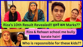 Riza’s 10th Result Revealed इतने कम Marks  Rehans girlfiend  sabakajahan sabaibrahim [upl. by Nedrah]