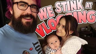 Worst Vloggers Ever  Family Baby Vlogs [upl. by Imar980]