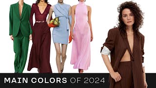 Trendy Colors For Spring 2024 [upl. by Audwin407]