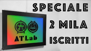 Insegna Colorata con LED RGB Fai Da Te  Speciale 2000 iscritti  con SebaSera94 [upl. by Woolcott]