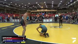 126 Lbs Quarterfinal  David Ritchey OK Vs Javin Douglas OK F5ae [upl. by Enimrac]