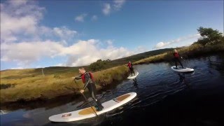 Loch Freuchie Stand Up Paddleboarding Perthshire Scotland [upl. by Hoskinson94]