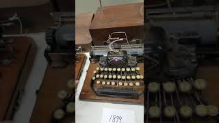 Curators Desk Manual portable typewriters 1890s  1940s PART 1 [upl. by Anavahs]