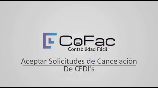 Acepta o rechaza una solicitud de cancelación de CFDI 40 [upl. by Florie]