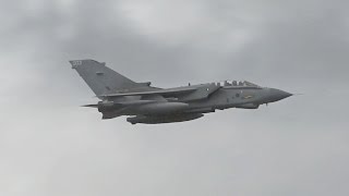 2 Panavia Tornado GR4A from the Royal Air Force RAF Role Demo at RIAT 2012 AirShow [upl. by Adelia270]