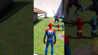 Hulk Saves Baby Hulk reels gta5 shorts indianbikedriving3d [upl. by Imoan]