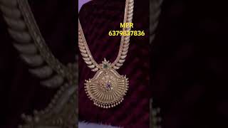 MPRgold foming haram necklace setgold look6379837836 [upl. by Grodin]