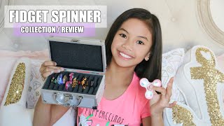 FIDGET SPINNER COLLECTION amp REVIEW [upl. by Carothers]