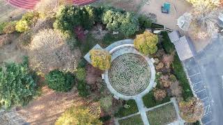 Labyrinth Swarthmore Presbyterian Church Philadelphia Skyline Swarthmore PA November 03 2024 [upl. by Attenauq]