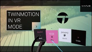 Twinmotion visualization with Varjo VR  Twinmotion x Varjo [upl. by Rowley898]