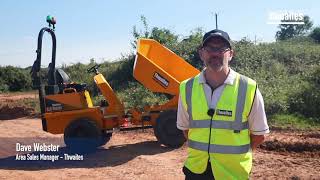 Thwaites 23  tonne Power Swivel Dumper [upl. by Latoniah]