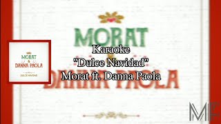 Karaoke quotDulce Navidadquot  Morat ft Danna Paola [upl. by Falzetta]