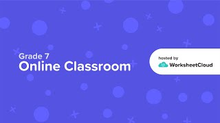 Grade 7  English  Antonyms and Synonyms  WorksheetCloud Video Lesson [upl. by Lodmilla339]