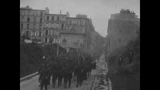 American Soldiers Arrival at Brest during WWI [upl. by Ayeki650]