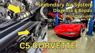 C5 Corvette How to Diagnose and Repair Secondary Air System [upl. by Aja323]