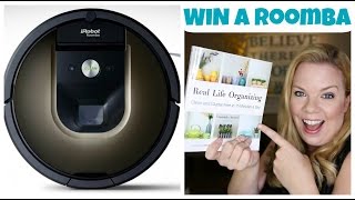 Win A Roomba 980  Book Giveaway amp Bribe [upl. by Atirabrab]