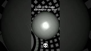 i told AI to make a video for my beat 💀 shorts [upl. by Anaet]