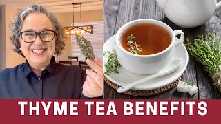 Delicious And Healthy Thyme Tea  Learn How To Make It In Minutes [upl. by Adeehsar858]