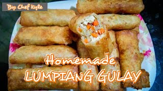 LUMPIANG GULAY EASY AND DELICIOUS by Chef Kyle [upl. by Sirroned]