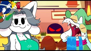 Temmies Café incident  Dublado PTBR [upl. by Siloam644]