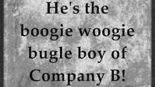 The Andrews Sisters  Boogie Woogie Bugle Boy 1941 [upl. by Rudie]