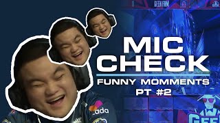 MIC CHECK MPL FUNNY MOMENTS  PART 2 [upl. by Aicrop]