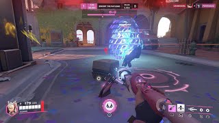 Overwatch 2  Competitive  Pink Mercy  Dorado [upl. by Ayvid]