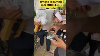 iPhone xs unboxing renew  MobileGoo mobilegoo [upl. by Littlejohn]