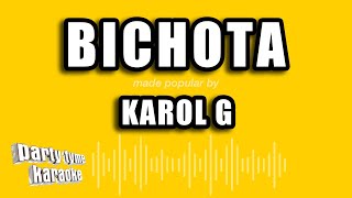 KAROL G  Bichota Versión Karaoke [upl. by Philbo]